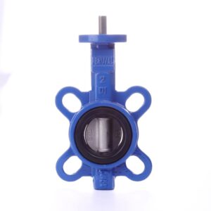 شیر پروانه ای ویفری دیسک استیل 304 سایز ”5